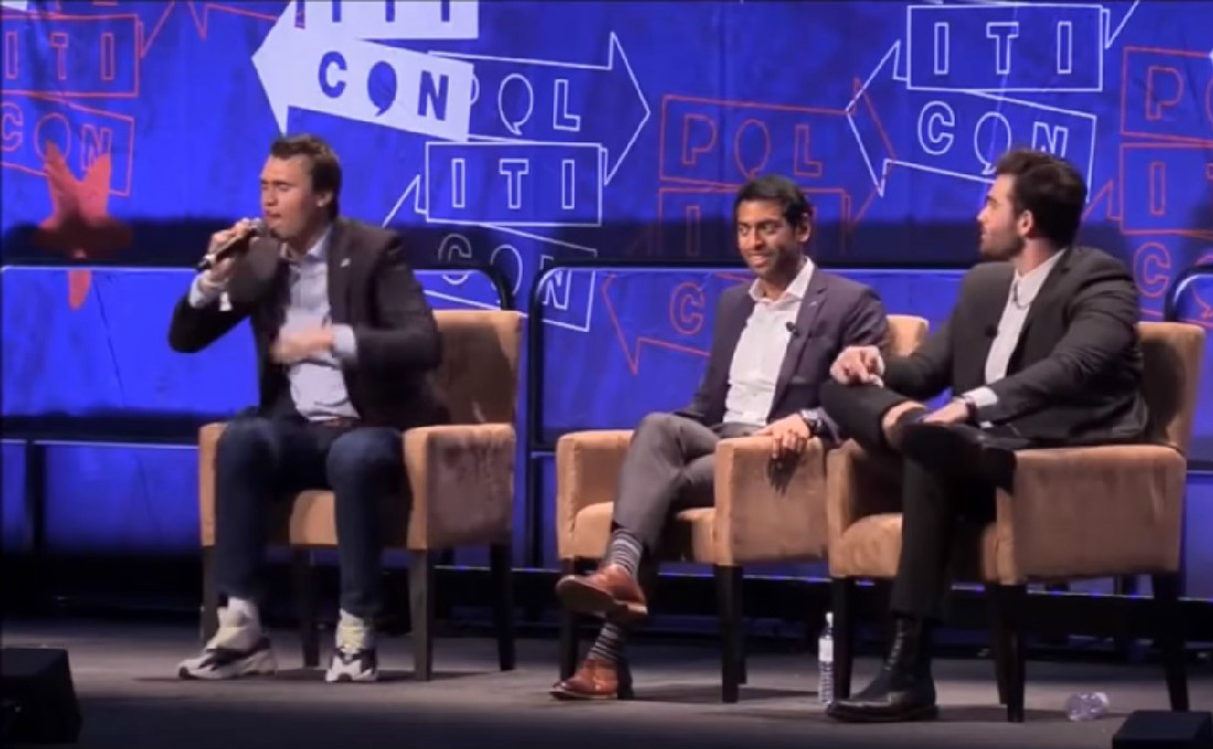 WATCH: Charlie Kirk Fills Up Diaper After Cenk Uygur Heckles Him At Politicon