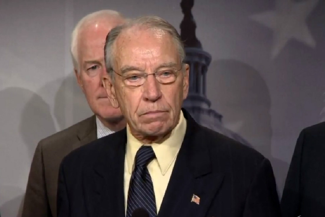 Chuck Grassley Suggests GOP Women Aren’t On Judiciary Committee Because It’s Too Much Work