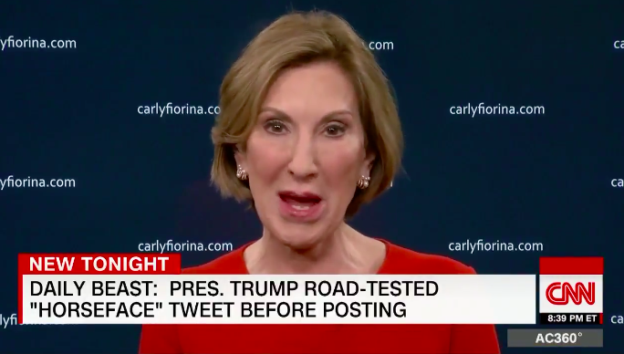 Carly Fiorina: Trump’s ‘Horseface’ Insult Demeans The Presidency