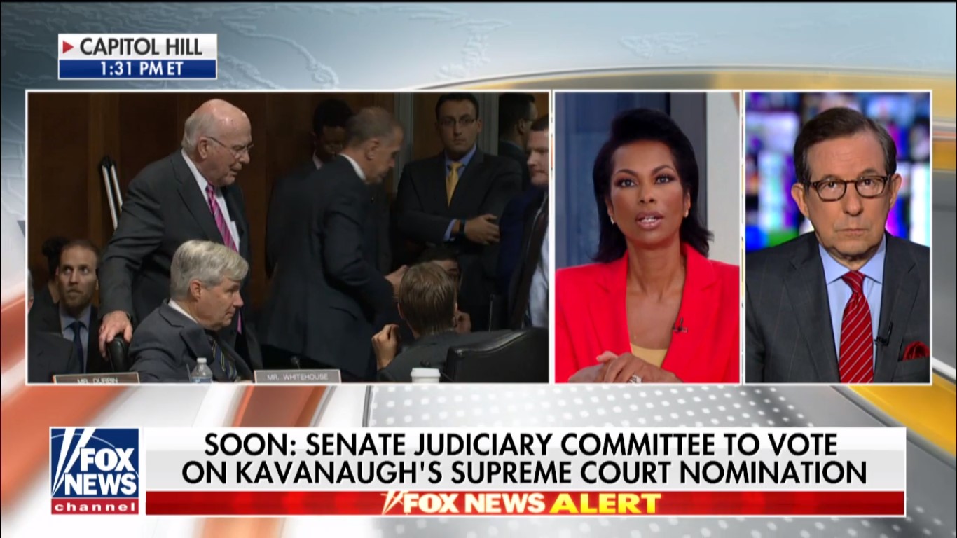 Fox News’ Kavanaugh Committee Vote Coverage Dominates Cable News Ratings On Friday