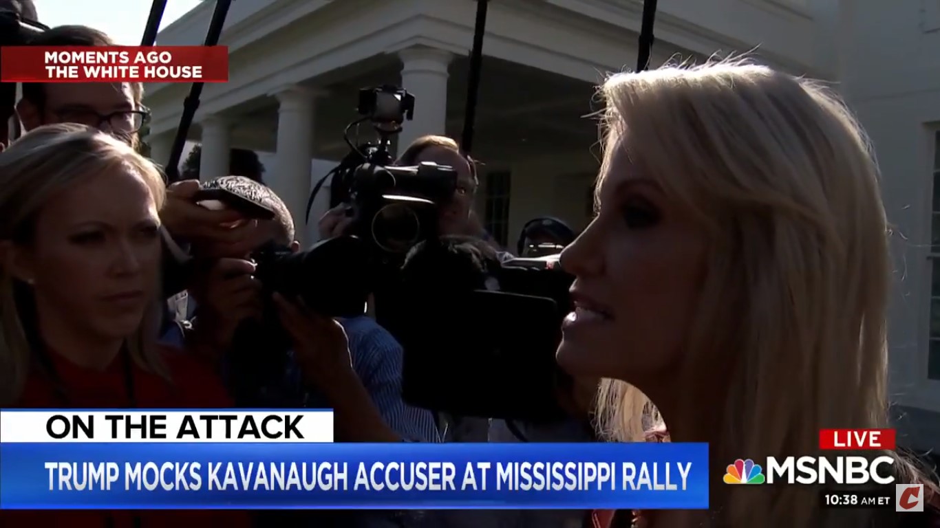 Kellyanne Conway On Christine Ford: ‘She’s Been Treated Like A Fabergé Egg By All Of Us’