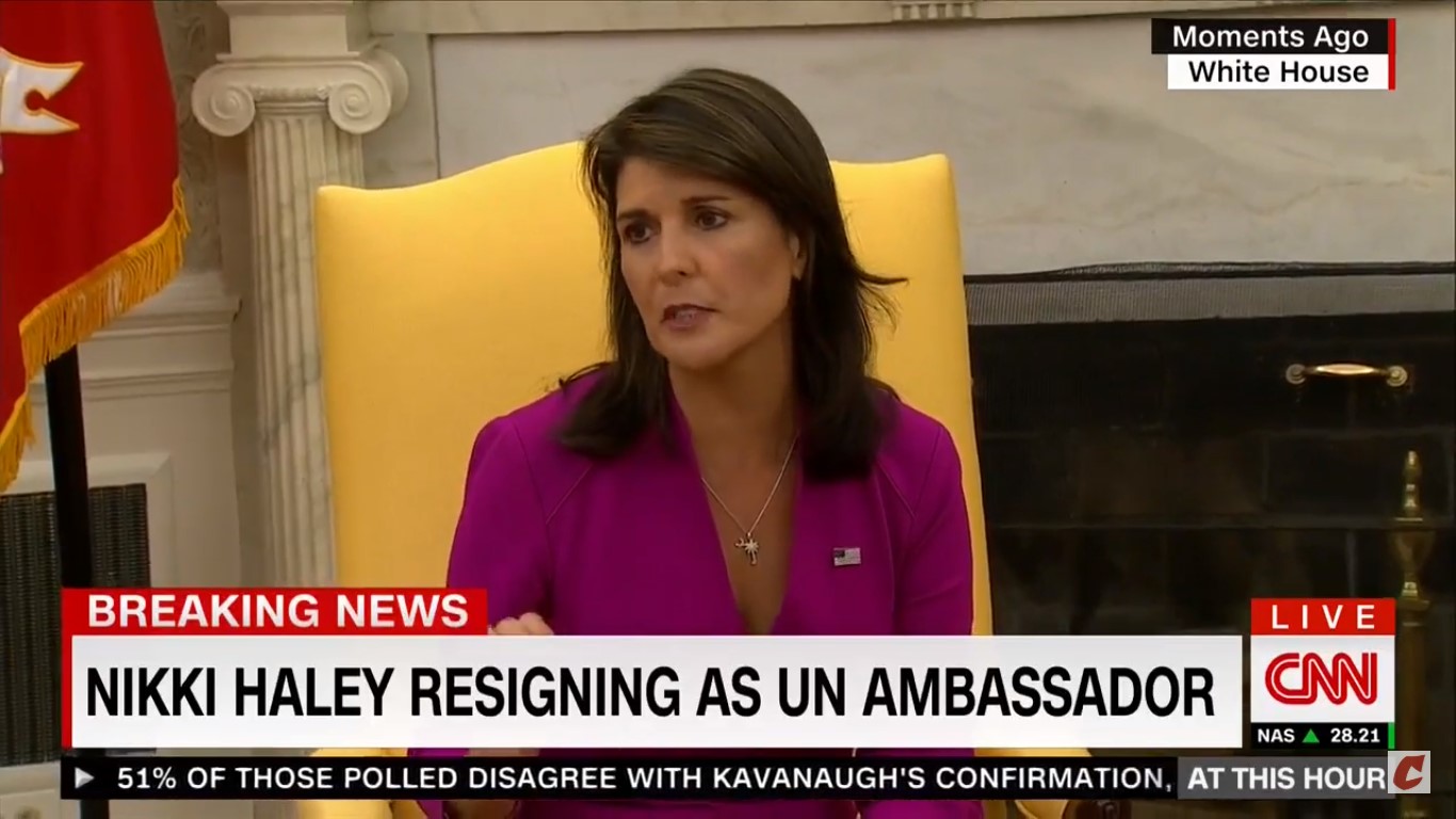 Nikki Haley: I Can’t Say ‘Enough Good Things About Jared And Ivanka,’ He’s A ‘Hidden Genius’