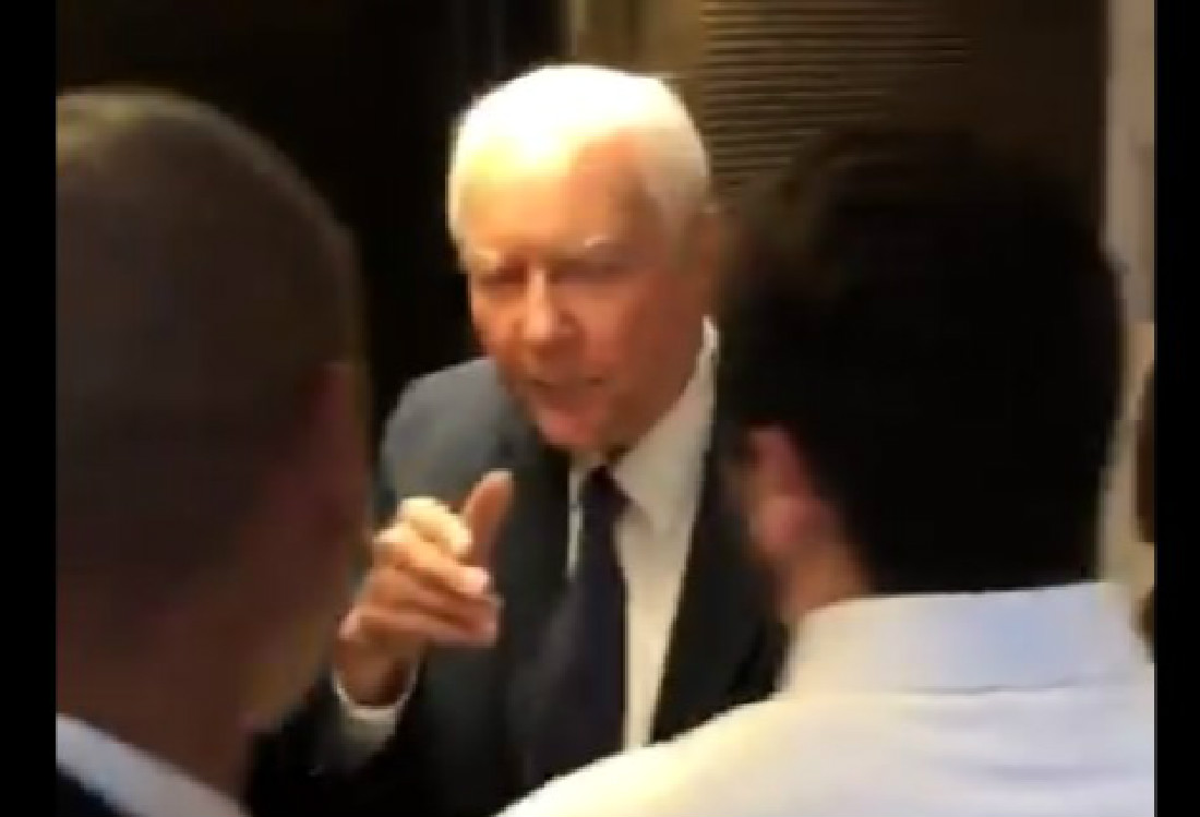 WATCH: Sen. Orrin Hatch Shoos Away Female Protesters And Tells Them To ‘Grow Up’