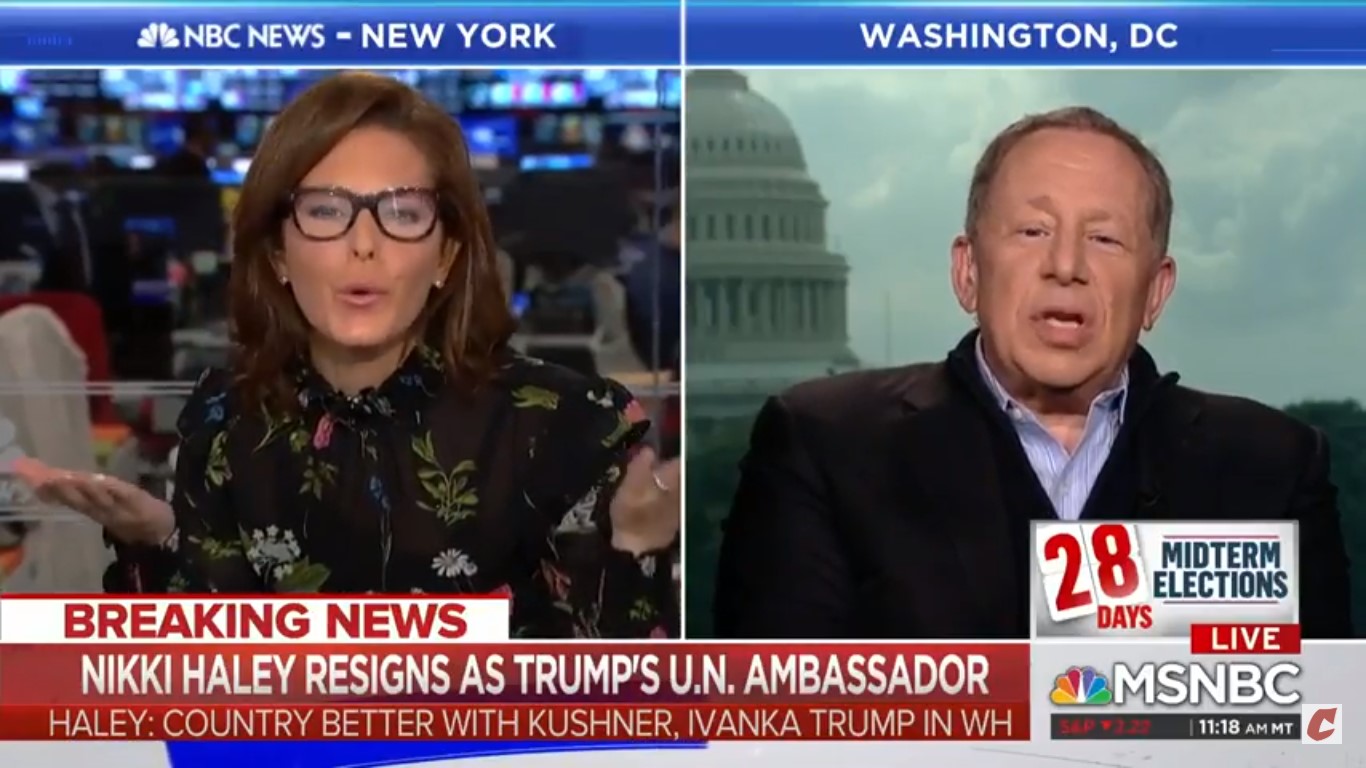 MSNBC’s Stephanie Ruhle Defends Ivanka Trump’s Qualifications As UN Ambassador