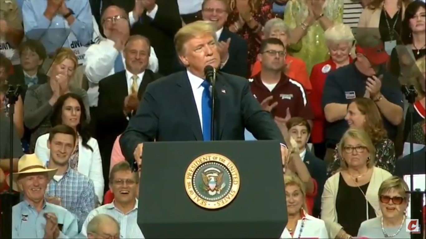 Trump Callously Mocks Christine Blasey Ford At Rally While Crowd Cheers Him On