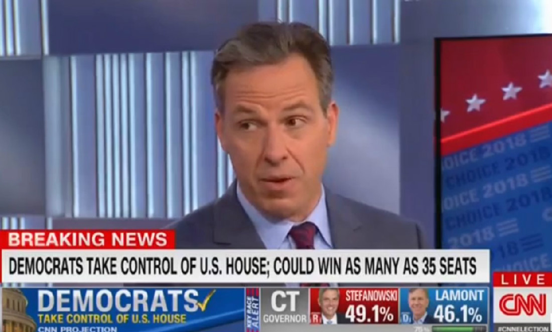 Jake Tapper: ‘This Is Not A Good Night’ For Trump, Dems ‘Will Make His Life A Living Hell’