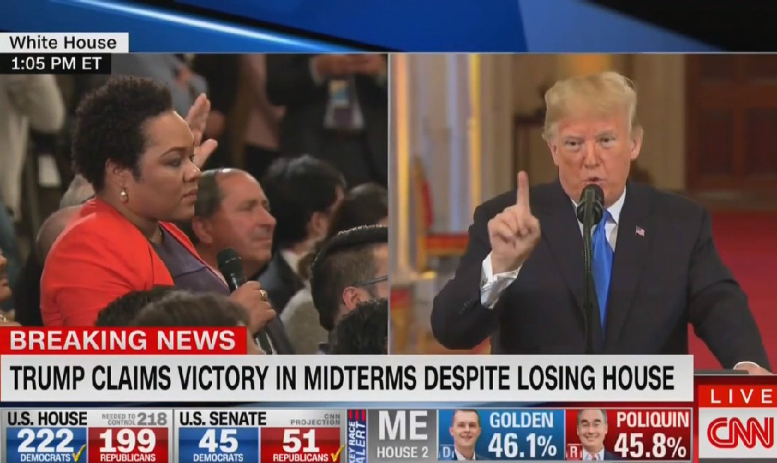 Trump Accuses Black Reporter Of Being ‘Racist’ For Asking About White Nationalism