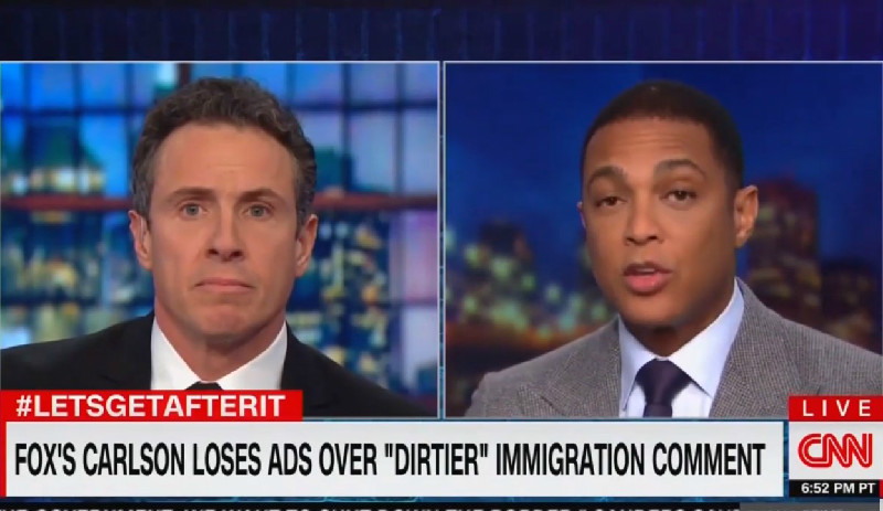 Cuomo And Lemon Trash Tucker’s ‘Hateful Speech’: ‘Is He Really Talking About Human Beings That Way?’