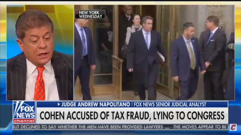 Watch: Judge Napolitano Disproves Fox & Friends’ Pro-Trump Talking Points Live On Air