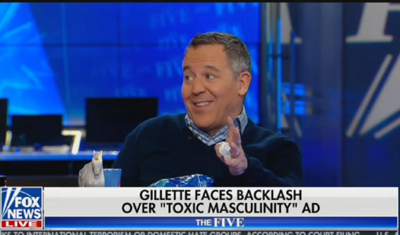 Fox’s Greg Gutfeld Says Gillette’s ‘Toxic Masculinity’ Commercial Disrespects The Troops