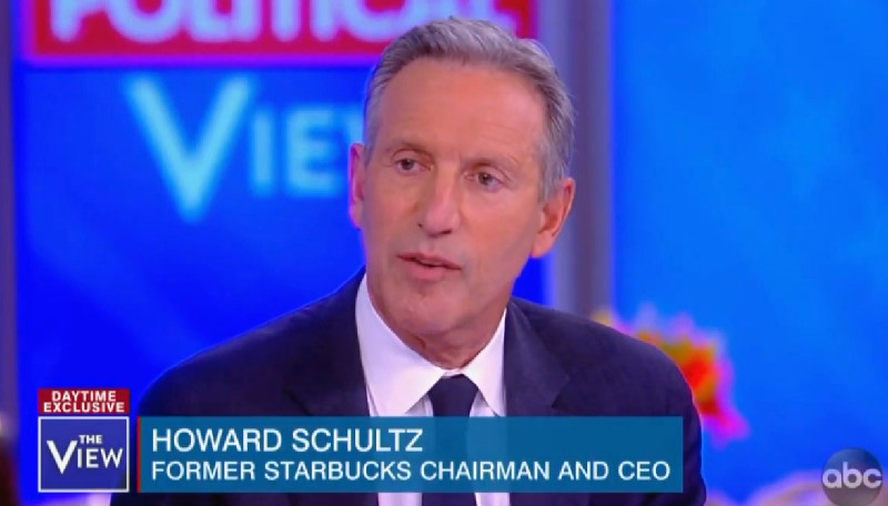 Howard Schultz Praises Article That Calls Kamala Harris ‘Shrill’ And Elizabeth Warren ‘Fauxcahontas’