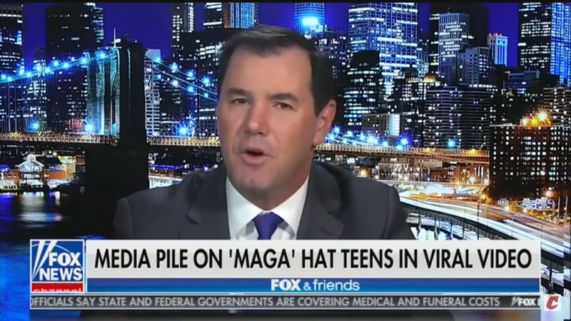 Watch: Fox & Friends Guest Outraged By Democrat’s Joke About Banning MAGA Hats