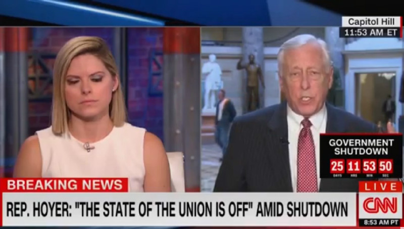 House Majority Leader Steny Hoyer: ‘The State Of The Union Is Off’