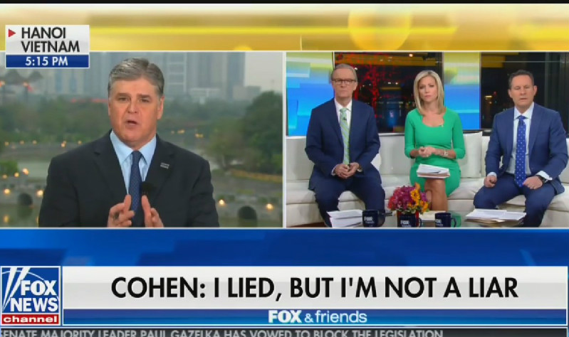 Hannity Claims He Was Never Michael Cohen’s Client…And Cohen Apologized to Him
