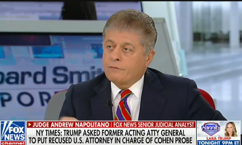 Judge Nap: Trump Attempted to ‘Obstruct Justice’ by Pressuring Whitaker on Cohen Case