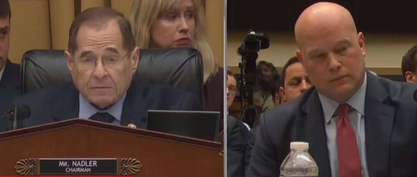 Matt Whitaker Helpfully Suggests Jerry Nadler Should Reclaim His Time