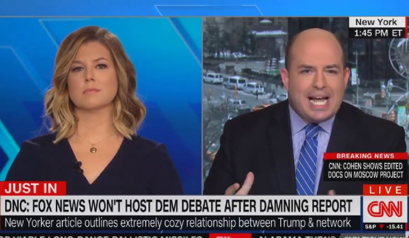 CNN’s Stelter: DNC Rejecting Fox News Debate Unsurprising Since ‘Democrats Are Dehumanized’ By Network