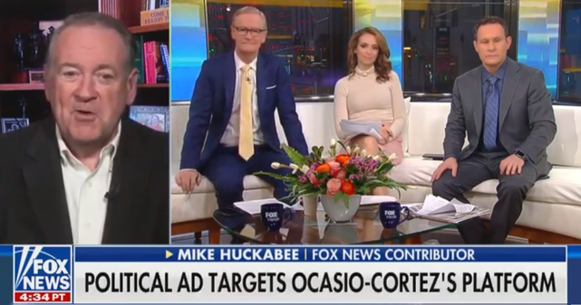 Mike Huckabee: AOC Could Be ‘The Manchurian Candidate’ Whose Questions Are Prepared For Her