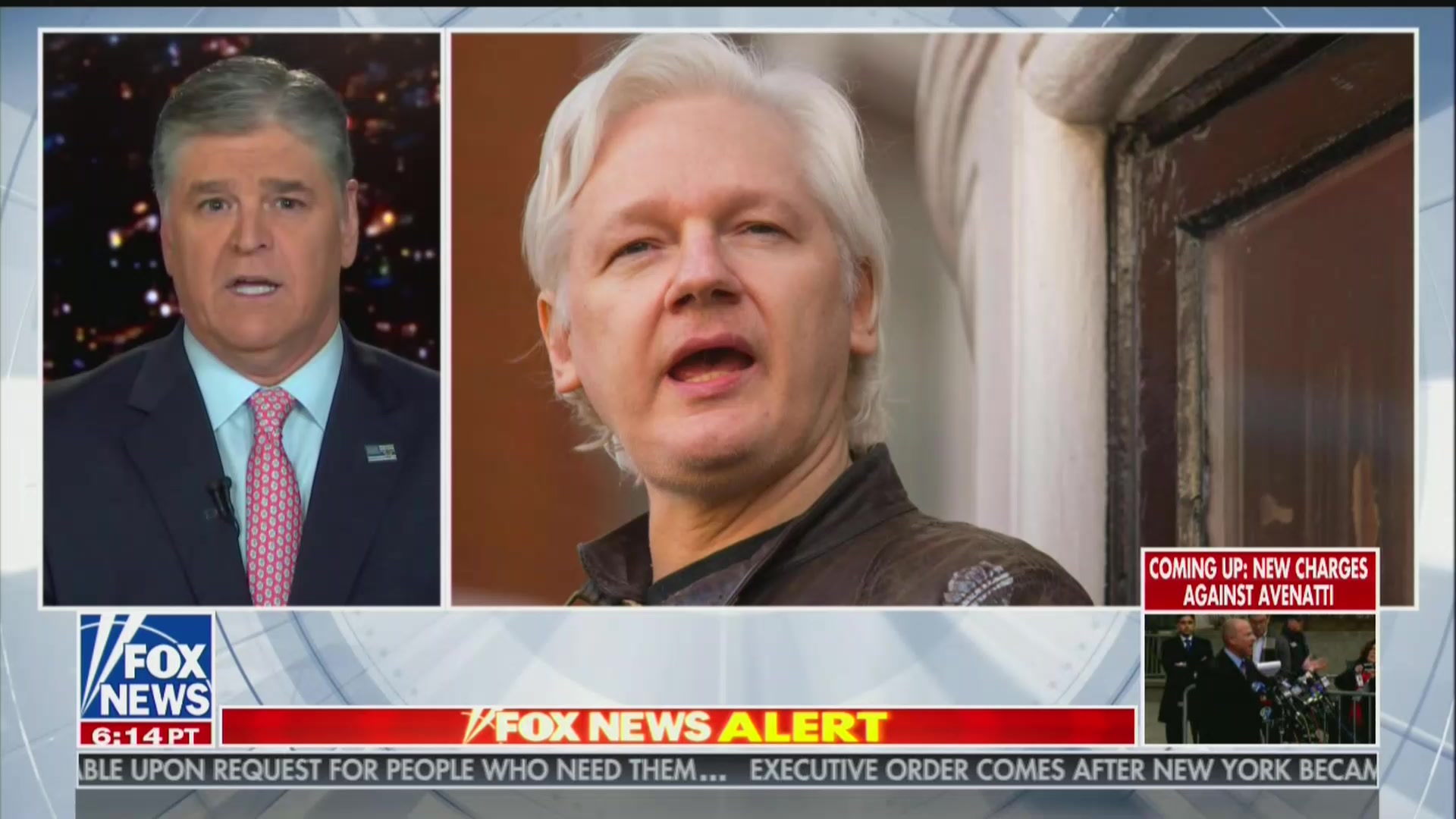 Hannity Reacts to Assange Arrest: WikiLeaks Has Better Track Record Than ‘Fake News Media’