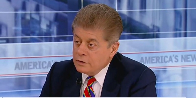Fox News Silent on Trump’s Accusation That Judge Napolitano Asked for Supreme Court Spot
