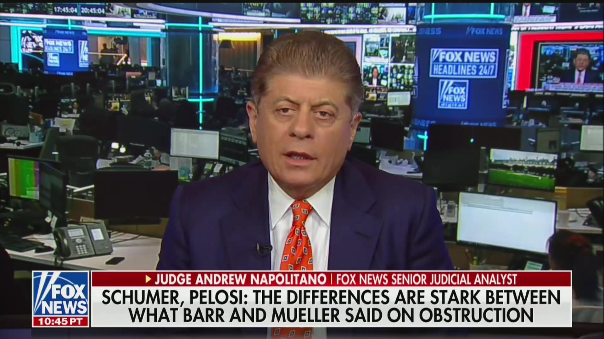 Fox’s Judge Napolitano: Trump’s Behavior Is ‘Immoral, Deceptive, and Repellent’