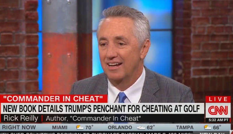 ‘He Cheats Like a Mafia Accountant’: Rick Reilly Reveals How Trump Lies About His Golf Game