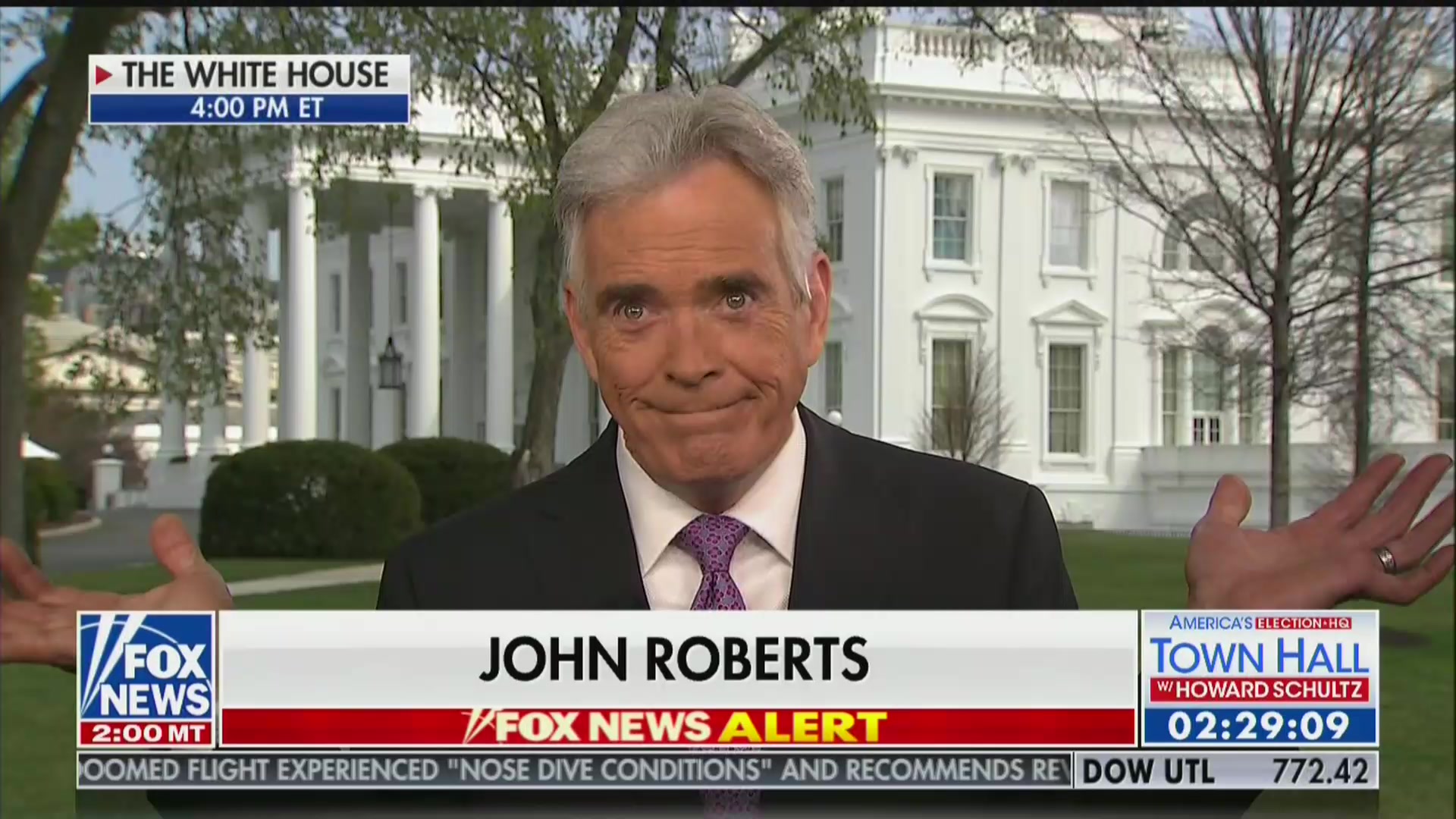 Fox’s John Roberts Literally Does ¯\_(ツ)_/¯: ‘We’re Not Exactly Sure What’ Trump’s Talking About