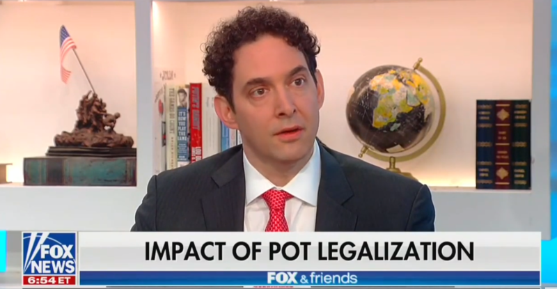 Marijuana Alarmist Alex Berenson Appears On Fox & Friends Again: His Book Has Been Widely Debunked