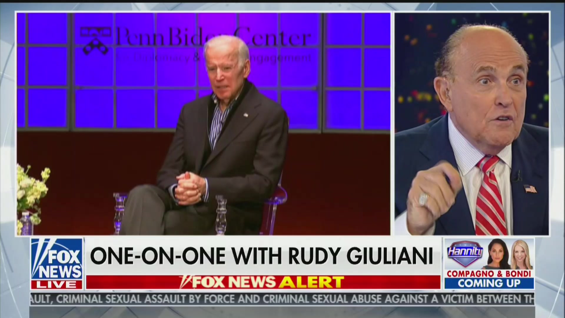 Rudy Giuliani Steps Up Biden Attacks With New Ukraine Conspiracy Theory