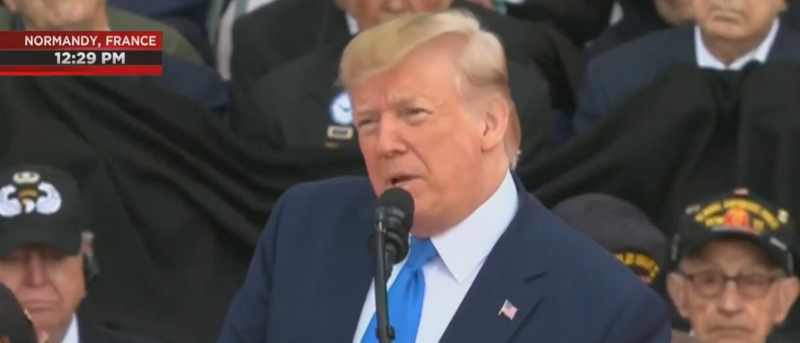 Trump On D-Day: Americans Pray To A ‘Righteous God’, Veterans Built ‘A National Culture’