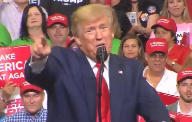 CNN Cuts Away From Trump Rally After Crowd Chants ‘CNN Sucks’ and Trump Attacks ‘Fake News’