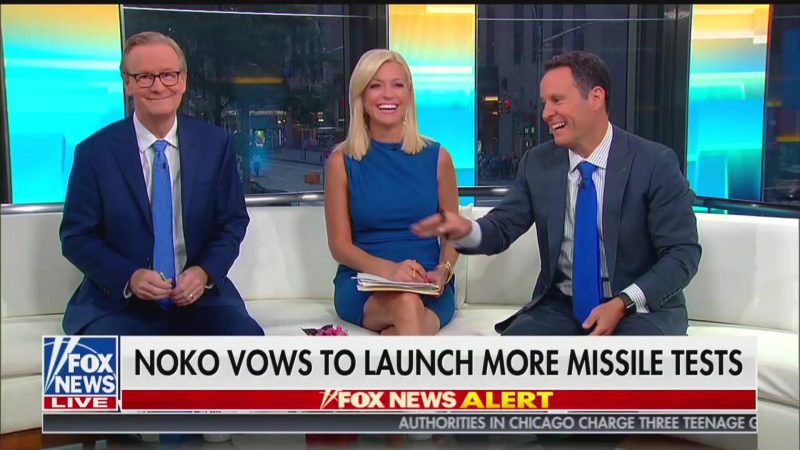 Fox & Friends’ Brian Kilmeade Says Trump Has ‘Policy of Underreacting,’ Causing Co-Hosts to Laugh