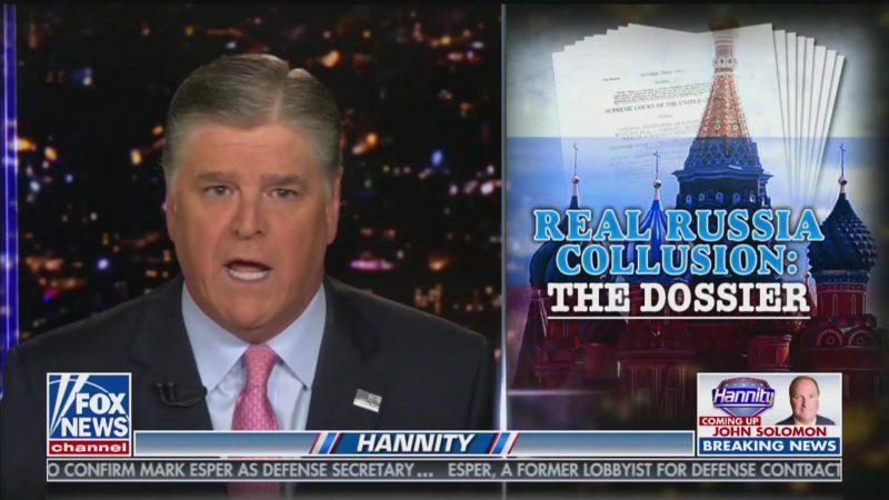 Hannity Gives ‘Tutorial’ to Republicans, Tells Them What to Ask Mueller at Hearing