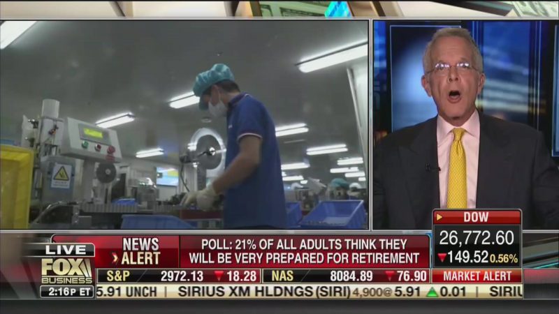 Fox Business Guest: ‘Great Blessing’ That Millions of Americans Expect to Never Retire