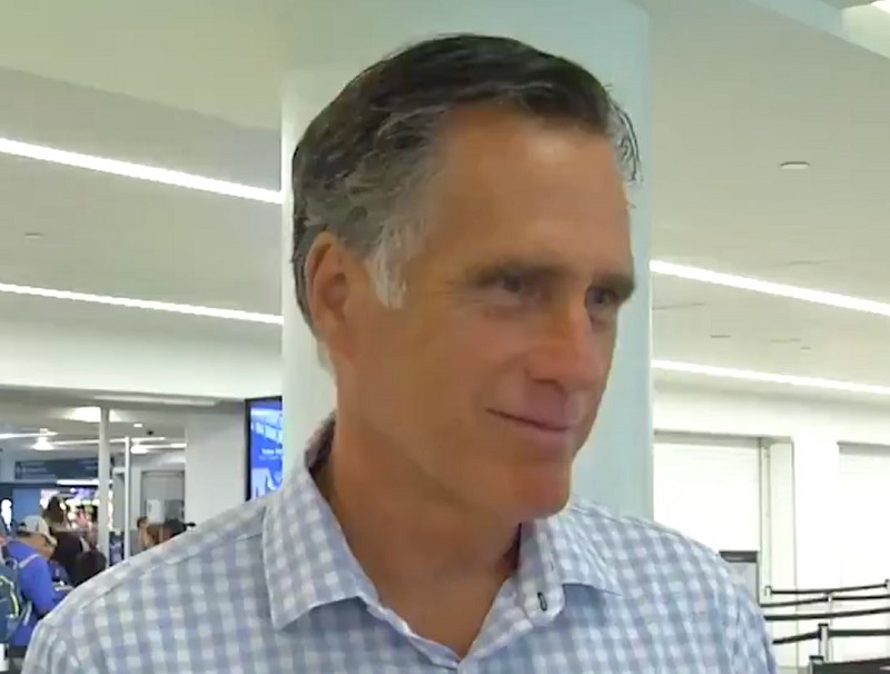 Mitt Romney Wimps Out, Can’t Bring Himself to Call Trump’s Tweets Racist