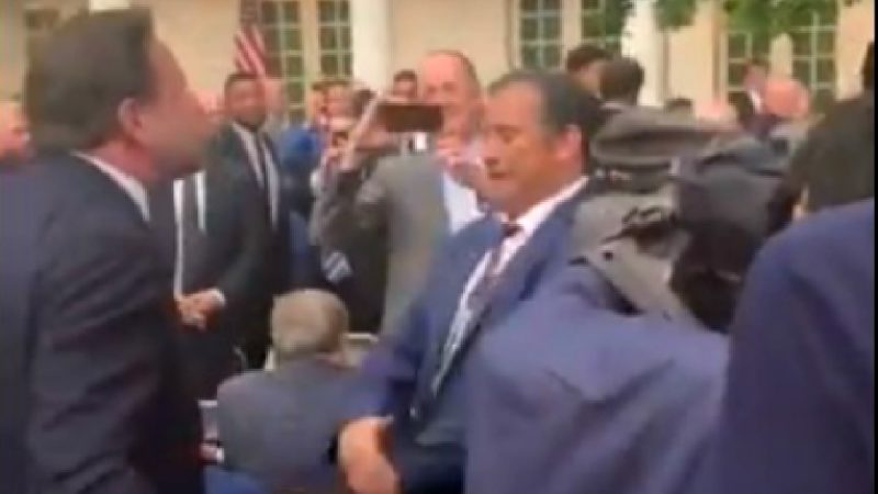 WATCH: Seb Gorka Gets in White House Reporter’s Face, Calls Him ‘A Punk,’ Runs Away
