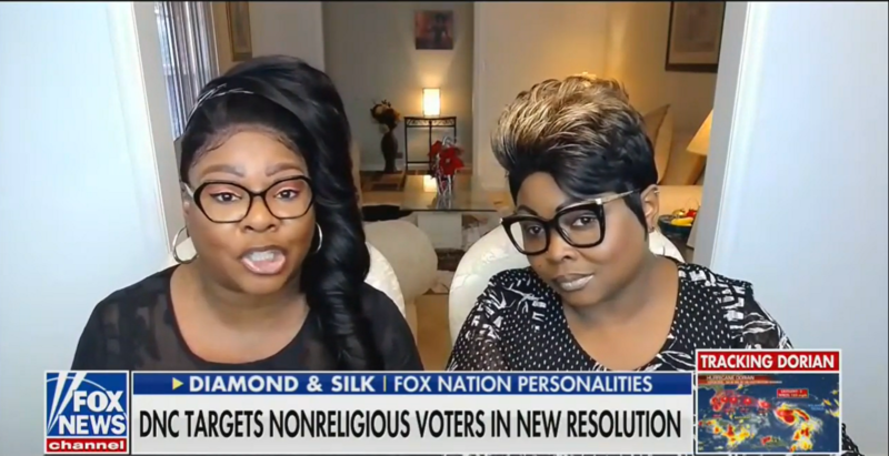 Diamond And Silk: Democrats Are Hypocrites For Appealing To Both Religious And Non-Religious Voters