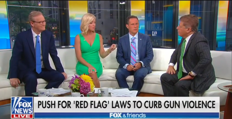 Fox’s Ainsley Earhardt Incredulous As Judge Nap Tells Her A Rape List Shouldn’t Prevent You Getting A Gun