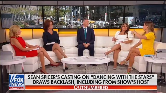 Fox Hosts Want Everyone to Give Sean Spicer a Break Over ‘DWTS’ Uproar: ‘Just Let Him Dance!’