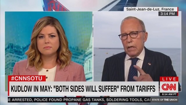 Larry Kudlow: Trump ‘Didn’t Exactly Hear’ Question Asking If He Had ‘Second Thoughts’