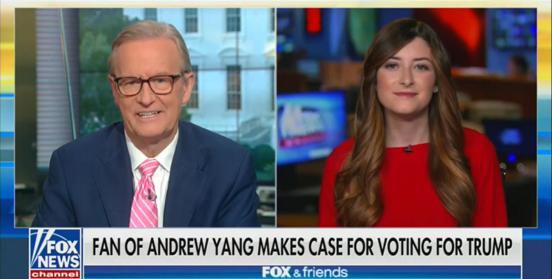 ‘Fox & Friends’ Interviews ‘Andrew Yang Fan’ Who’s A Conservative Trump Voter
