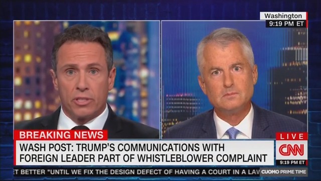 CNN’s Phil Mudd Blows Gasket Over Whistleblower Complaint: Intel Community Shouldn’t ‘Snitch’ on Trump