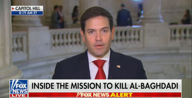 Marco Rubio Attacks the Media: ‘They Called George W. Bush a War Criminal, They Tortured Mitt Romney’