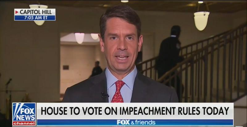 During Report on Impeachment, ‘Fox & Friends’ Joke That Trump Has ‘The Most Famous Escalator’