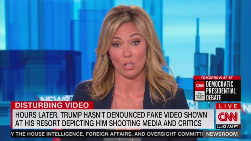 ‘I Want to Hear From You!’ CNN’s Brooke Baldwin Demands Trump Speak Out Against Violent Video
