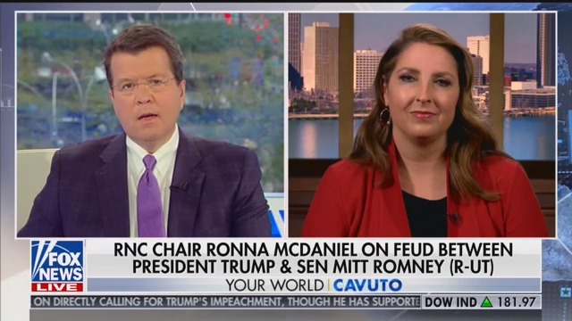 RNC Chair Won’t Defend Her Uncle Mitt Romney in Trump Fight: ‘It’s Gone Both Ways’