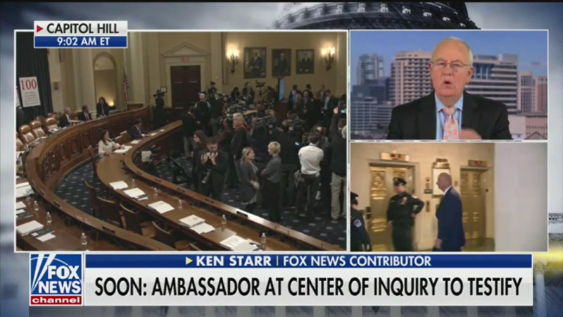 Ken Starr: Republican Senators Could ‘Make a Trip’ to the White House Following Sondland’s Testimony