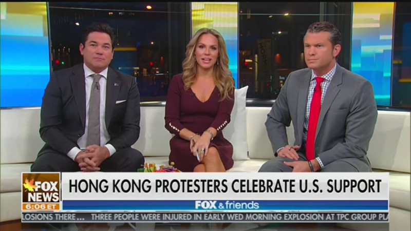 Fox’s Pete Hegseth: Hong Kong Protesters Look at Trump and ‘They See Rocky Balboa’