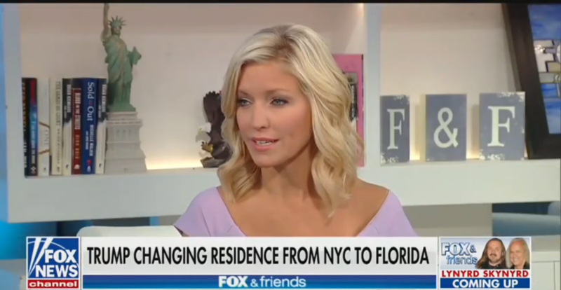 Fox’s Ainsley Earhardt Laments That Trump Would Probably ‘Be Booed or Kicked Out’ of New York Restaurants