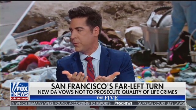 Fox News’s Jesse Watters: ‘If You Love Something, Do You Let Someone Pee on It?’